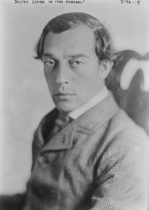 「The General」のバスターキートン。 1926年頃 作： American Photographer